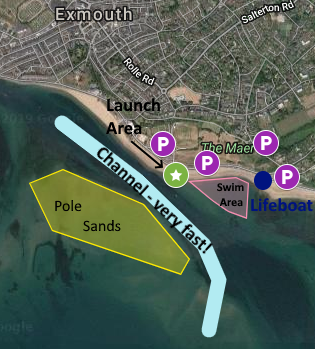 Seafront Map Large